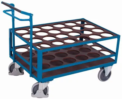 Produktbild von Variofit Stahlflaschenwagen mit Totmannbremse