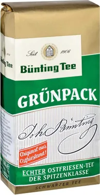 Produktbild von Bünting Tee Grünpack, loser Tee 250g