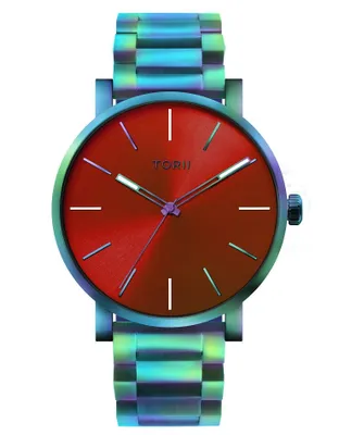 Produktbild von Herrenuhr TORII M45MB.TM, klassisch rot, für das Schwimmen.