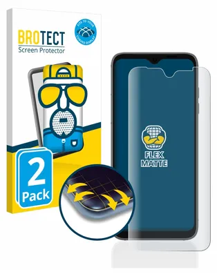 Produktbild von 2x BROTECT Fullscreen Schutzfolie für Fairphone 4 Displayschutz Folie Fullcover Matt Entspiegelungsfolie