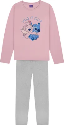 Produktbild von Stitch & Angel Kinder Mädchen Schlafanzug Pyjama , Größe:146-152