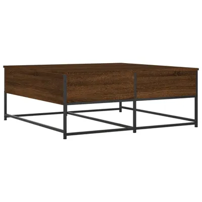 Produktbild von Couchtisch Braun Eichen-Optik 100x99x40 cm Holzwerkstoff