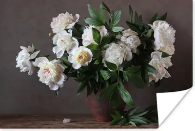 Produktbild von MuchoWow® Poster Blumen - Stilleben 120x80 cm - Bilder