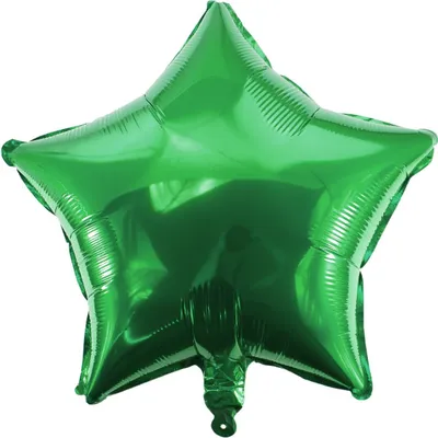 Produktbild von Oblique Unique Folien Luftballon Stern Form Kinder Geburtstag Silvester Party JGA Hochzeit Schuleinführung - grün