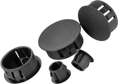 Obrázok produktu pre INF Zátky s 20 mm otvormi, zaklapávacie plastové kryty otvorov (10 kusov)