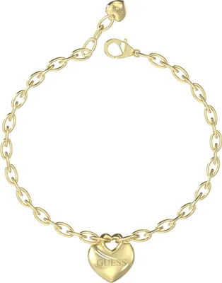 Produktbild von Damen Gold Guess Herz-Armband