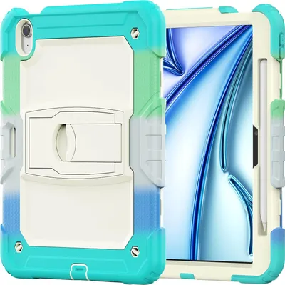 Produktbild von Tasche für iPad Pro 11/Air 5/4 mit Ständer und Schultergurt Grün