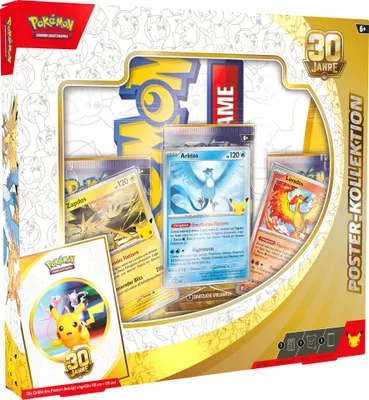Immagine prodotto di Collezione di poster per il 30° anniversario di Pokémon