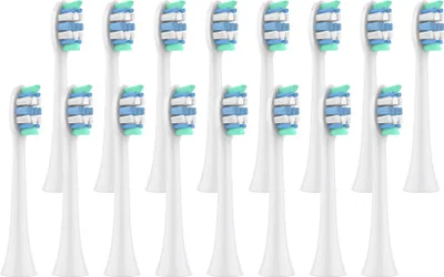 Obrázek produktu pro KOMA NK12 - Sada 16ks náhradních hlavic kompatibilních s kartáčky Philips Sonicare Optimal Gum Care HX9034