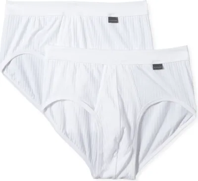 Produktbild von Schiesser Herren 2 er Pack Sportslip Gr. 7 weiss