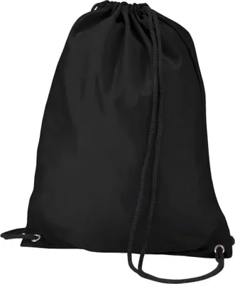 Produktbild von Quadra - Turnbeutel PC6380 (Einheitsgröße) (Schwarz)