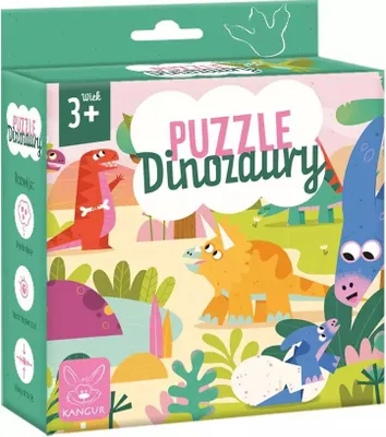 Immagine prodotto di Puzzle CANGURO Dinosauri 3+ 41701