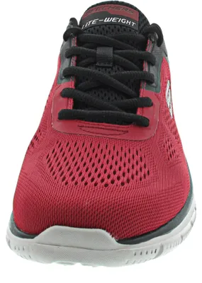 Produktbild von Skechers Track Broader sportlicher Schnürer Rot