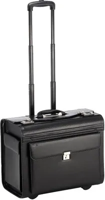 Produktbild von Dermata Business Pilotenkoffer auf Rollen schwarz - Modell: 7040P