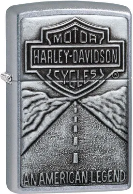 Immagine prodotto di Accendino Zippo Harley-Davidson American Legend 20229 cromo opaco