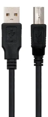 Produktbild von USB 2.0-Kabel Ewent EC1003 Schwarz