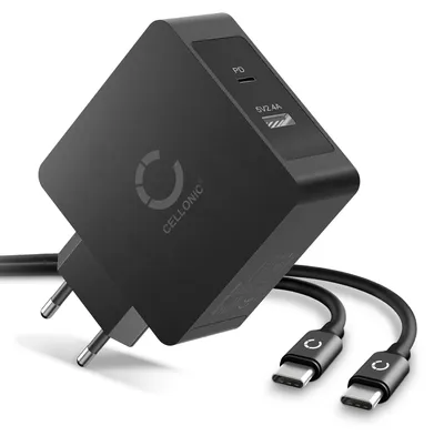 Image de CELLONIC Chargeur téléphone + Câble USB USB C Type C 5V-15V 5.4A 2m pour téléphone Câble charge rapide smartphone gsm