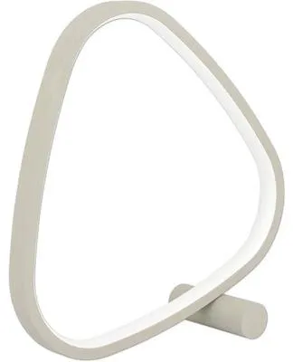 Imagen del producto de Lámpara de mesa LED de 6,5W, 900 lúmenes, con ajuste de temperatura de color en 3 pasos (2700-4000-6500 K), color arena/blanco, con regulador táctil