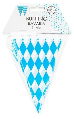 Produktbild von Wimpelkette Bayrische Raute 3m