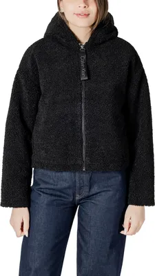 Produktbild von Calvin Klein Damen Kapuzenjacke Schwarz : Größe - S Größe: S