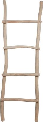HSM Collection-Dekoleiter-50x6x150-Natur-Teak