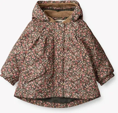 Produktbild von WHEAT Wasserdichte Winterjacke für Kinder, MIMMI TECH, RAVEN WILD FLOWERS, 86 cm