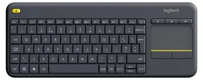 Immagine prodotto di Tastiera touch senza fili Logitech K400 Plus Nero Tedesco Senza Fili