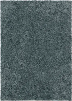 Produktbild von Waschbarer Hochflorteppich Soho Blau 120x170 cm Wohnzimmer Rechteckig Rutschfest Waschbar Hochflor benuta Flauschig Plüsch Shaggy Weich