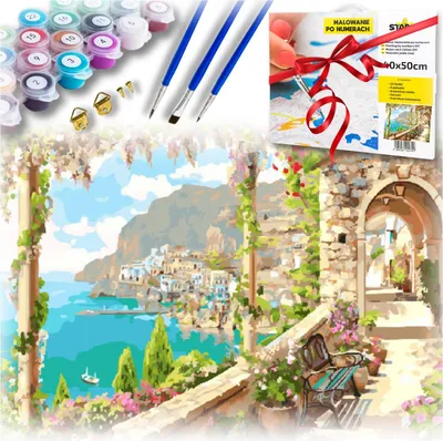 Immagine prodotto di Colori per numeri per bambini fiori creativi regalo per la nonna