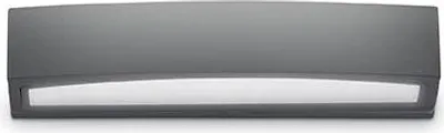 Produktbild von Moderne Wandleuchte Andromeda Aluminium Anthrazit 2 Lichter E27