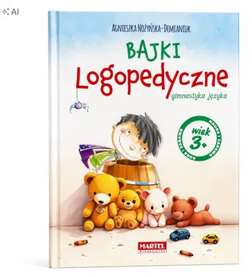 Produktbild von Bajki logopedyczne dla dzieci 3+ nauka wymowy głosek twarda oprawa 36 stron