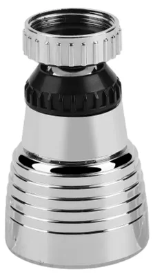 Produktbild von 360 ° drehbar, 3 Farben, temperaturgesteuertes LED-Licht, Küchenspüle, Wasserhahn-Sprühkopf