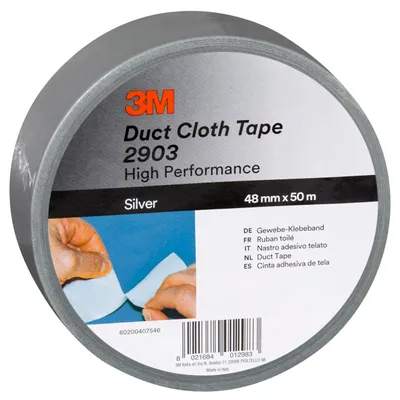 Produktbild von 3M Gewebe-Klebeband 2903 48mmx50m silberfarben