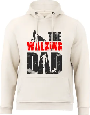 Produktbild von Cotton Prime® Kapuzensweatshirt THE WALKING DAD XXL sand