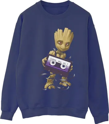 Produktbild von Marvel - "Guardians Of The Galaxy" Sweatshirt für Damen BI19314 (XXL) (Marineblau)