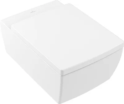 Produktbild von Villeroy & Boch Tiefspül-WC Memento 2.0 375x560mm Weiß Alpin C+ spülrandlos, wandhängend