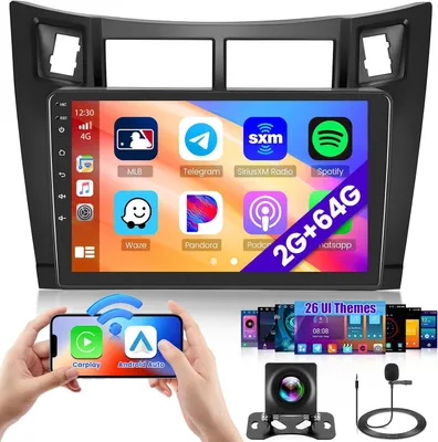 Produktbild von Android 13 Autoradio – Multimediasystem – Navigationsradio – Touchscreen-Radio – Bluetooth-Radio