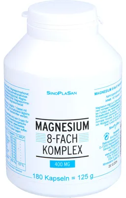 Image de Magnésium complexe octuple 400 mg gélules 180 pc