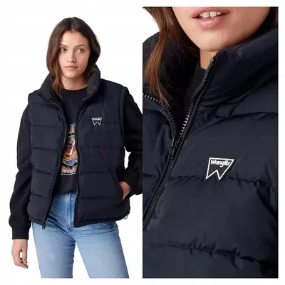 Immagine prodotto di Wrangler | Giacca invernale da donna, modello corto imbottito, calda, giacca imbottita casual, taglia XL