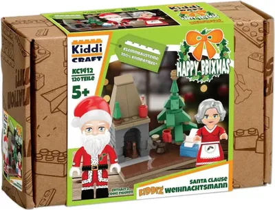 Image de Kiddicraft KC1412 KIDDIZ Pack de figurines : Père Noël