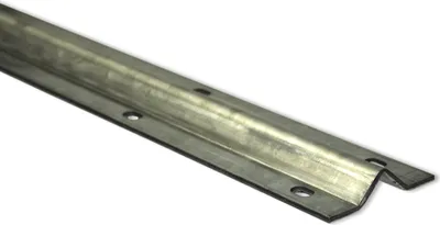 Produktbild von 3 m Laufschiene zum Aufschrauben, Bodenschiene, Torschiene, verzinkter Stahl