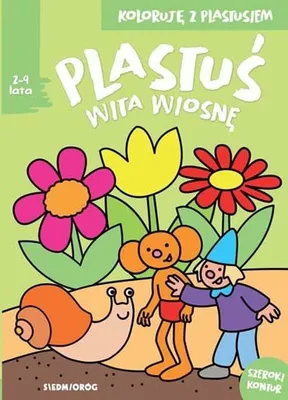 Zdjęcie produktu dla Plastuś wita wiosnę Koloruję z Plastusiem 2-4 lata