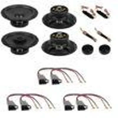 Produktbild von ESX SXE-6.2C SXE-62 3 Ohm Lautsprecher Einbauset für Golf 3 Vento Passat 35i