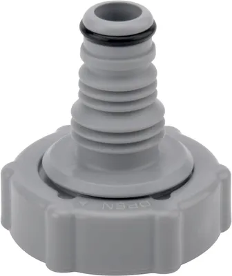 Produktbild von P6H1419 Ablassventil, Ablassadapter zur Verbindung von Schwimmbadschläuchen, Adapterschläuchen und Ablassventilanschlüssen, P6H1419 Schlauchadapter