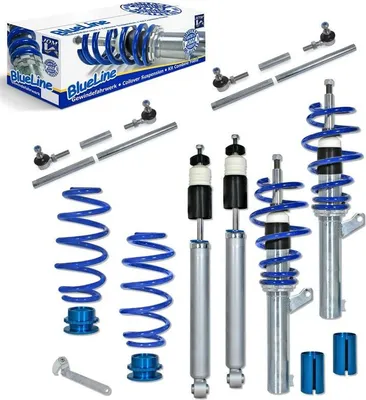 Produktbild von JOM Blueline Gewindefahrwerk Audi VW Sport Fahrwerk inkl. Koppelstangen SET