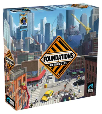 Obrázok produktu pre Asmodee Foundations of Metropolis, Stolová hra