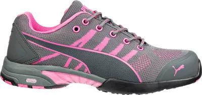 Obrázok produktu pre PUMA® 10010287209988 PUMA® Damen S1 Sicherheitsschuhe "CELERITY KNIT PINK" MISS SAFETY grau Größe 38