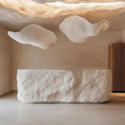 Immagine prodotto di Esclusivo bancone reception, bancone cassa, bancone bar di design, elegante tavolo reception 160×70×100 cm 【CLSBB160】