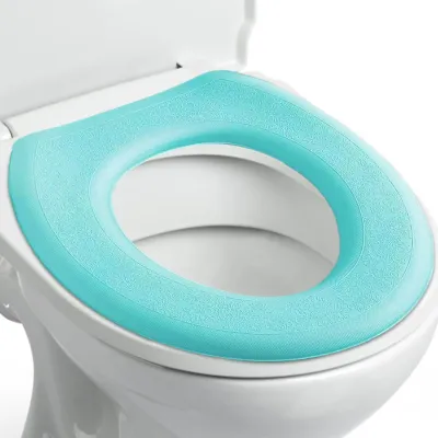Productafbeelding van Toiletbrilhoes met klittenbandsluiting - Groene kleur