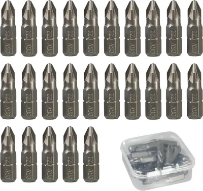 Produktbild von Bits-Set PZ2 magnetisch, 25 mm, 25 Stück, für Schraubmaschinen